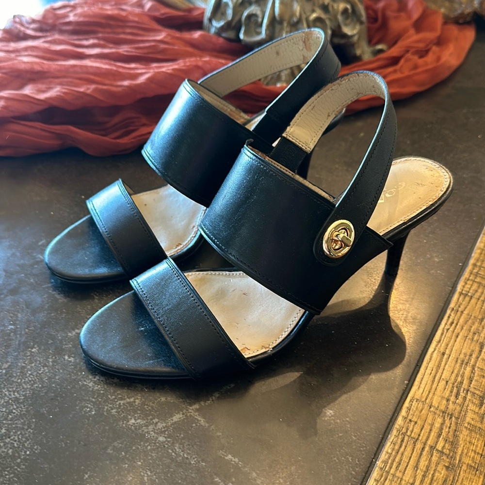 COACH SLINGBACK HEEL